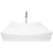 Novatto White Porcelain Vessel Sink Combo with Chrome Faucet, Drain and Sealer NSFC-01141116CH - alternate 2